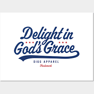 Delight In  God's Grace Flow Posters and Art